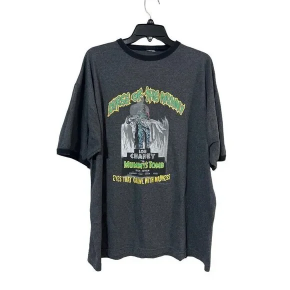 Curse of the mummy mummy’s tomb Lon Chaney graphic tshirt - Picture 1 of 7